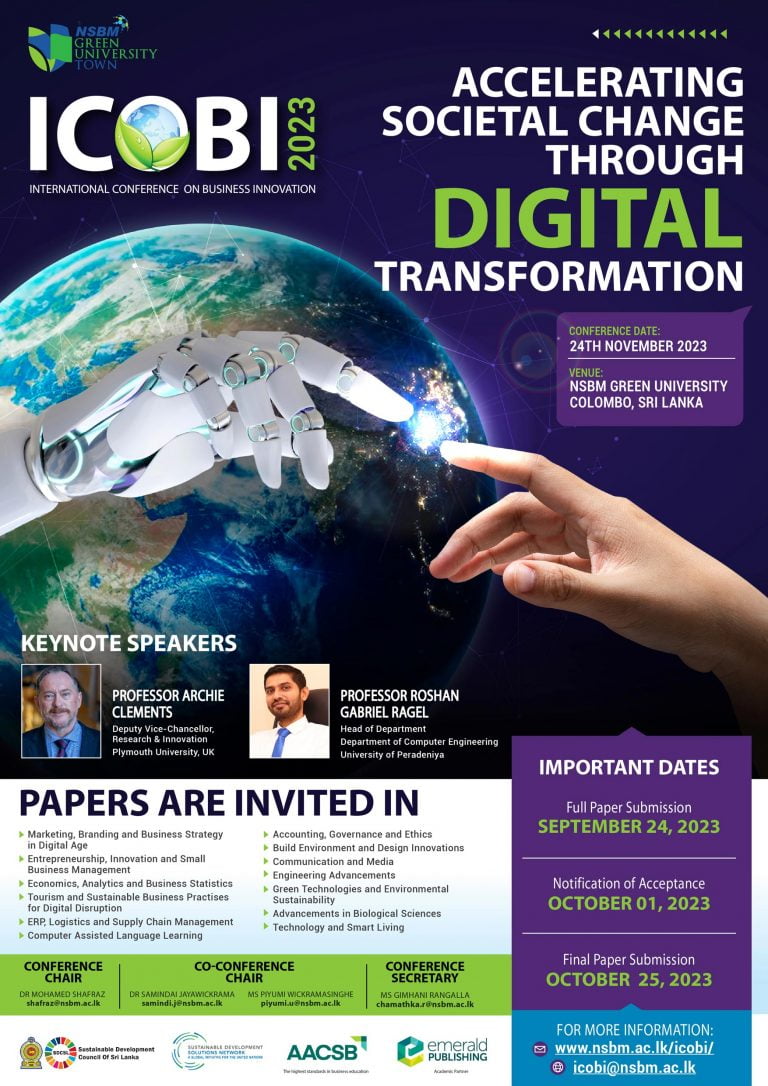 ICOBI2023_Updated | NSBM | NSBM